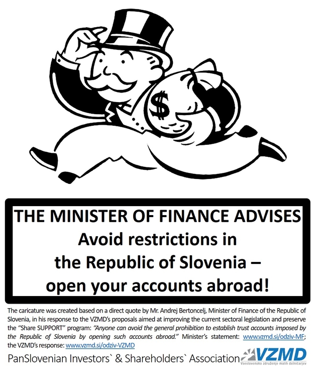 the minister of finance advises