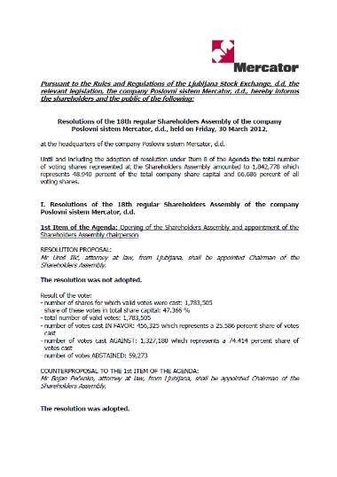 Resolutions of_the_18th_regular_Shareholders_Assembly_of_the_company_Poslovni_sistem_Mercator_d.d